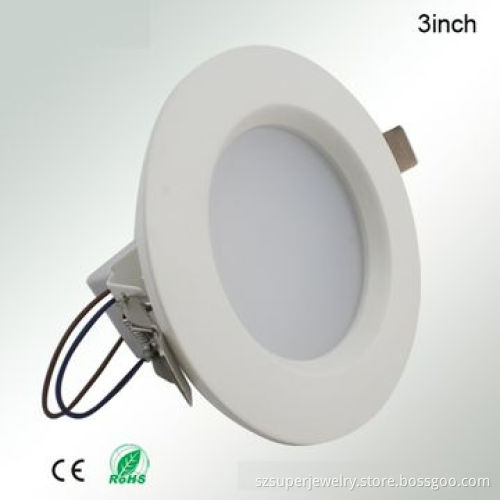 3-inch 7W LED down light